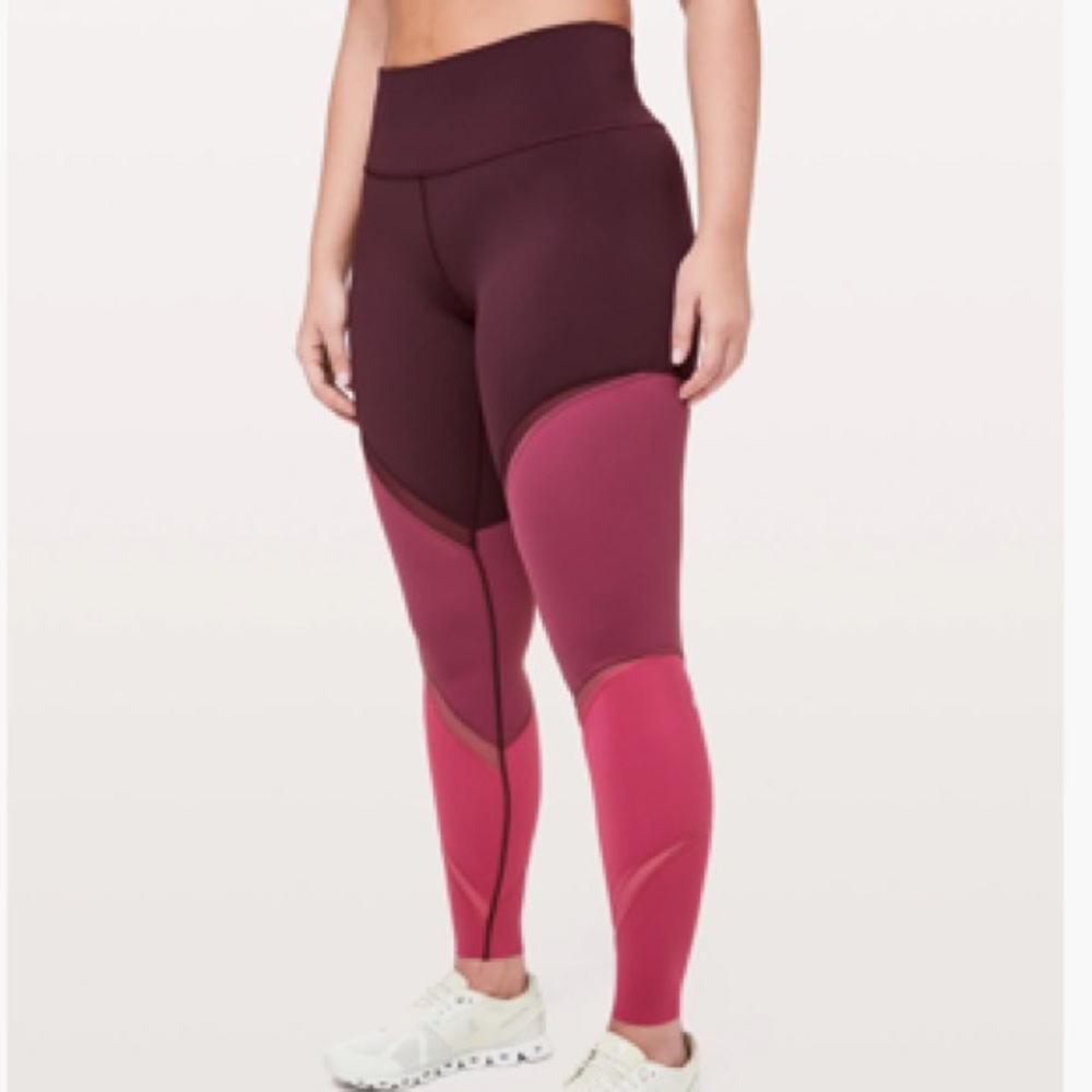 Lululemon ombré tights 28in inseam size 10